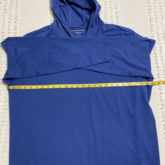 HOLDERNESS & BOURNE Men Jackson Magnolia Golf Company Hoodie Pullover XL Blue - Picture 9 of 11